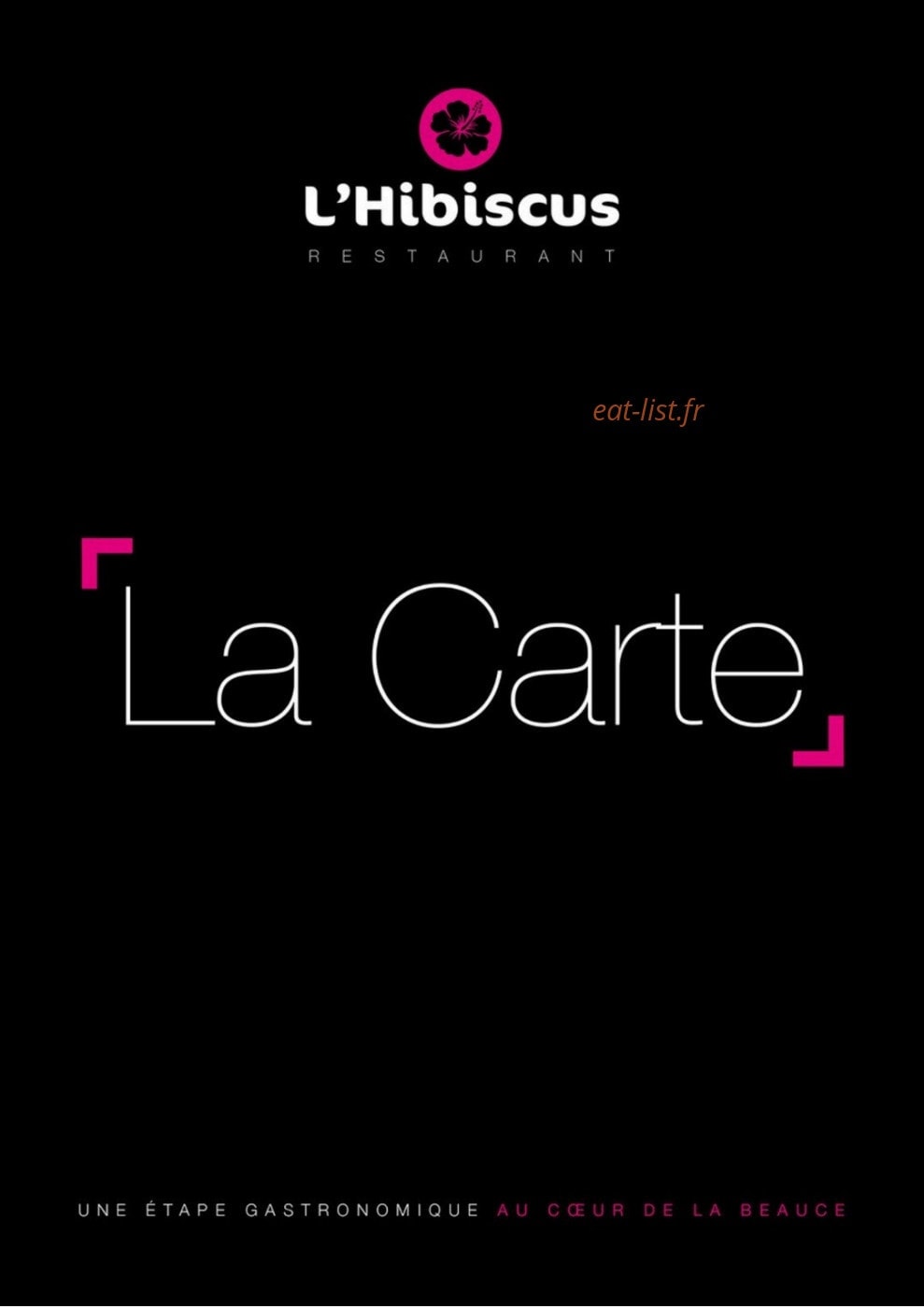 L'Hibiscus — carte page 1