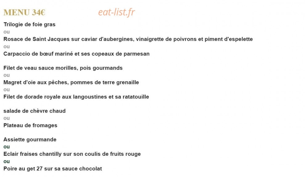 La Spirale Gourmande — carte page 6