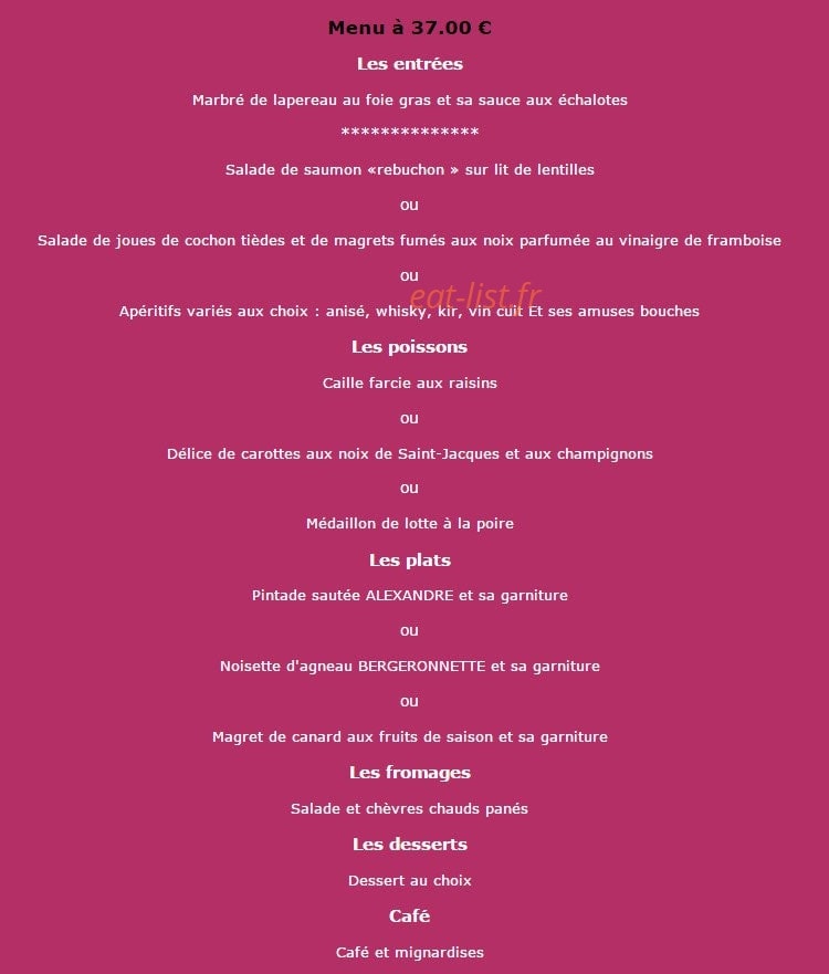Le Villageois — carte page 4