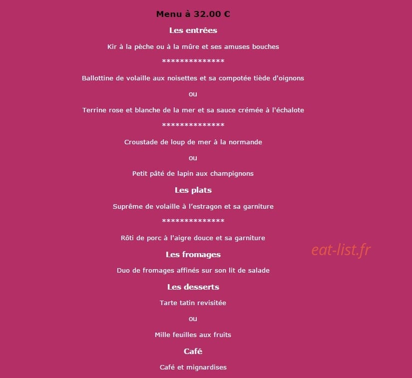 Le Villageois — carte page 2