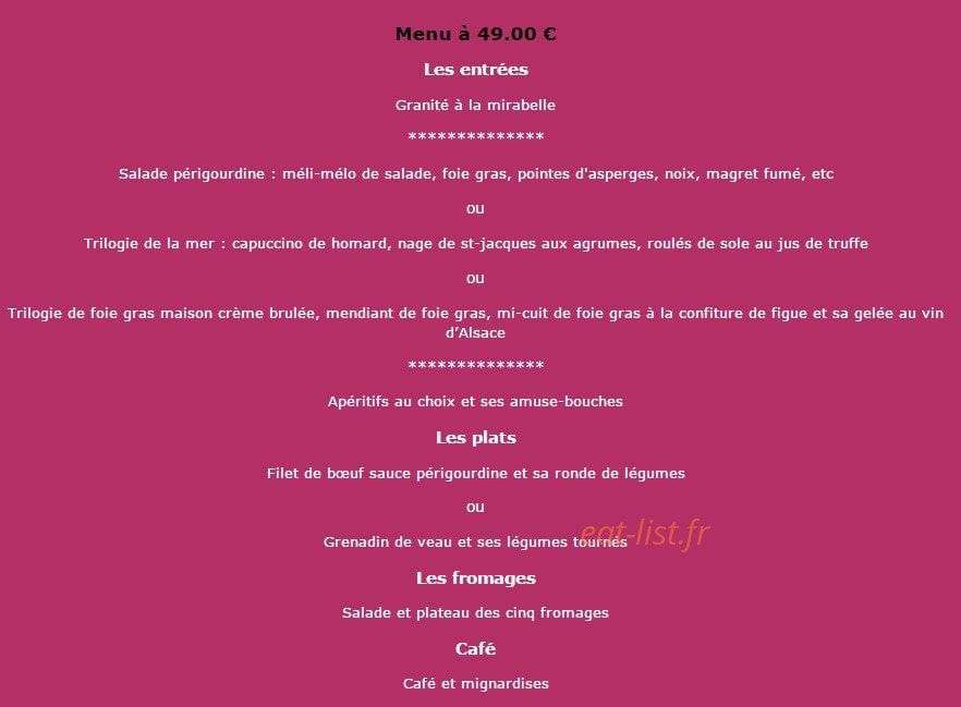 Le Villageois — carte page 6