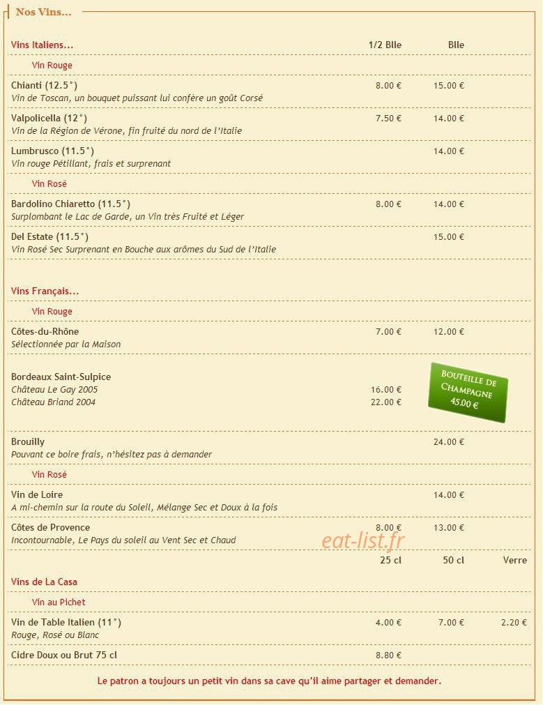 La Tour de Pizz — carte page 8