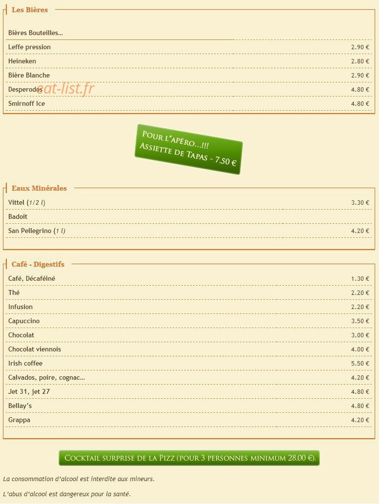 La Tour de Pizz — carte page 2