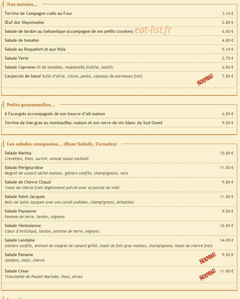 La Tour de Pizz — carte page 6
