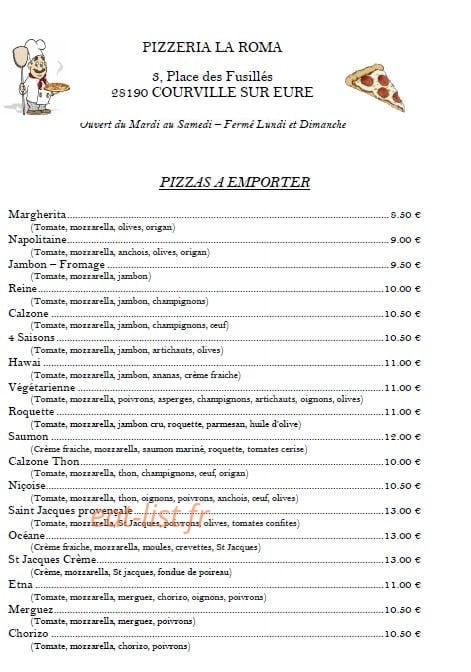 La Roma — carte page 1