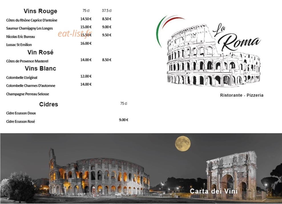 La Roma — carte page 5