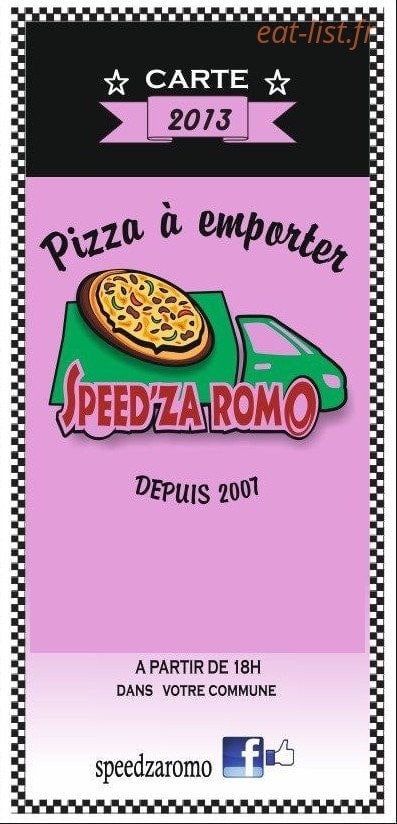 Speed'za romo — carte page 1