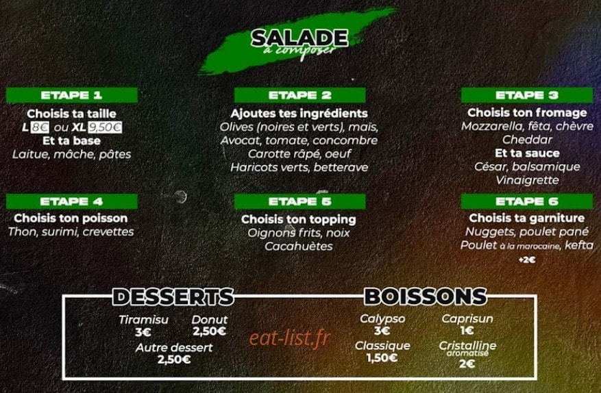 Chez Baïla — carte page 3