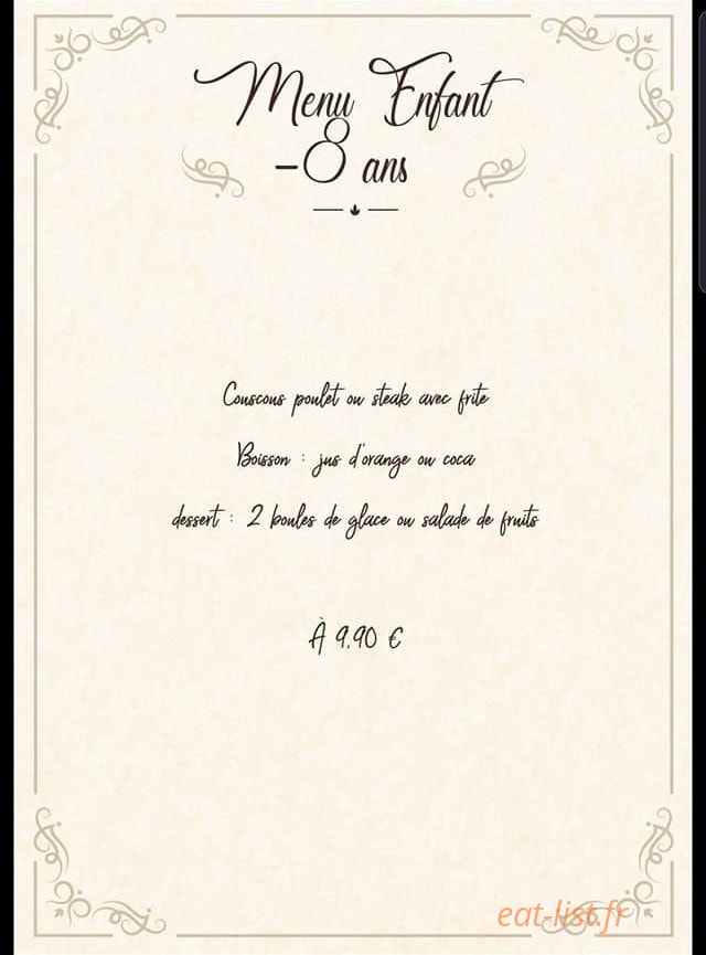 L'Etoile de Marrakech — carte page 2