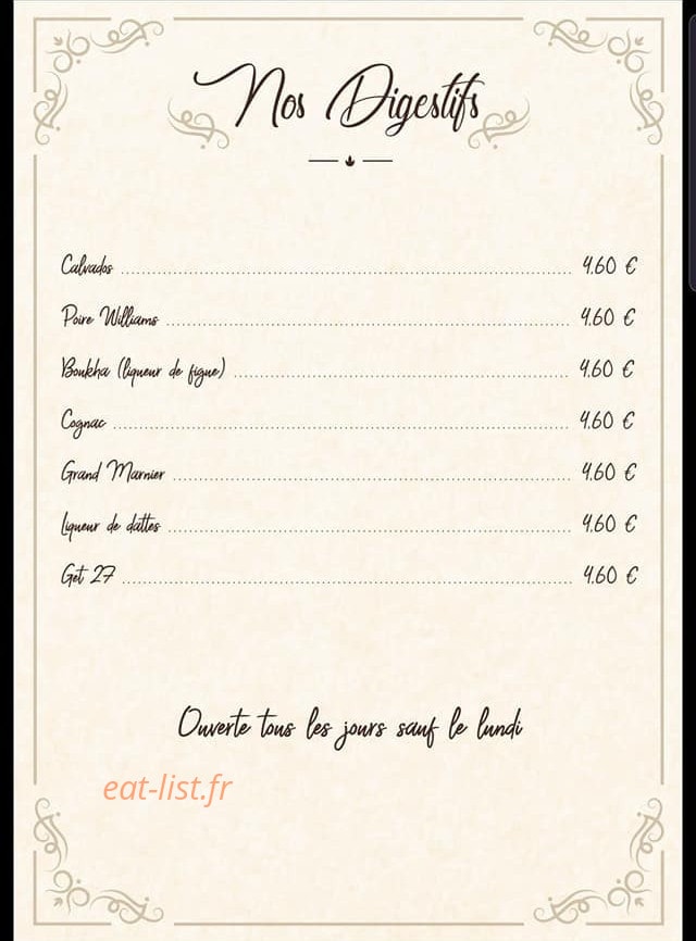 L'Etoile de Marrakech — carte page 7