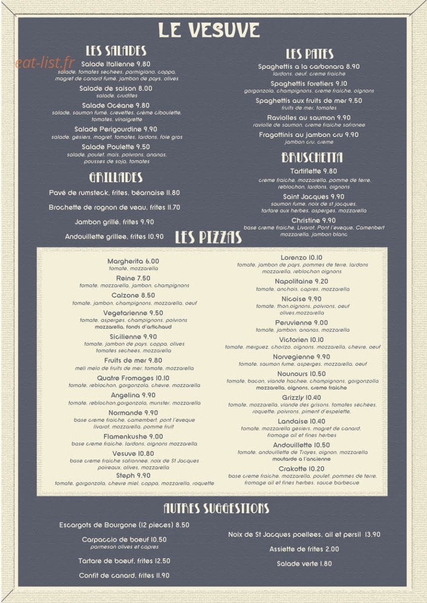 Le Vesuve — carte page 2