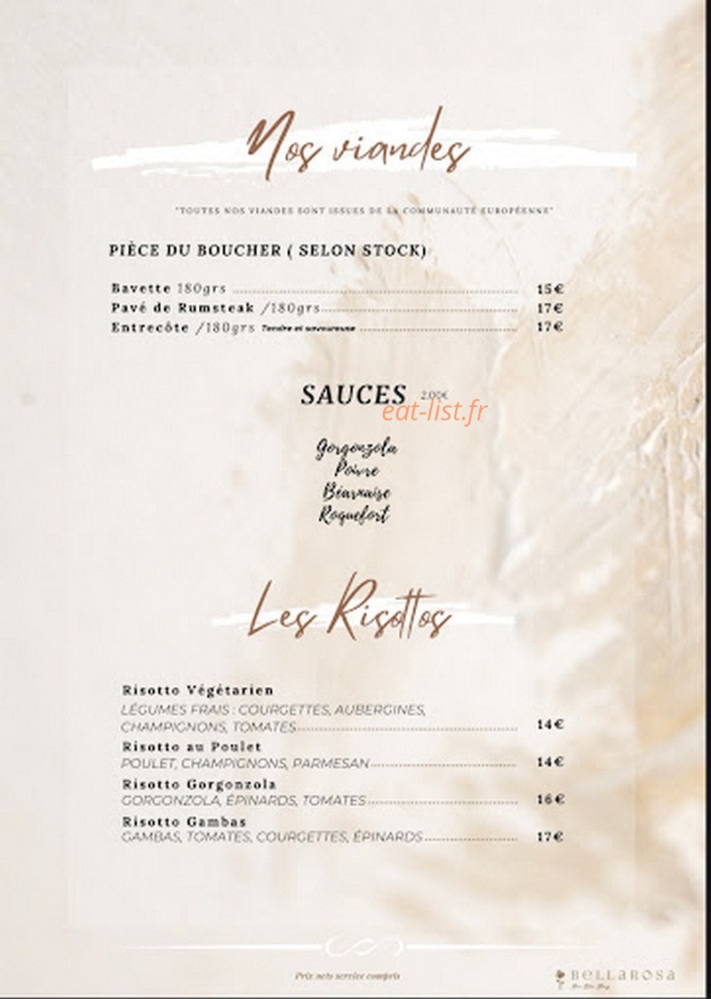 Bellarosa — carte page 3