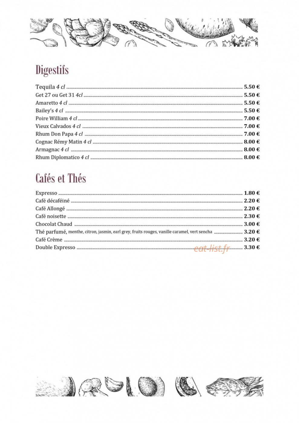 Le Moulin Temporel — carte page 6