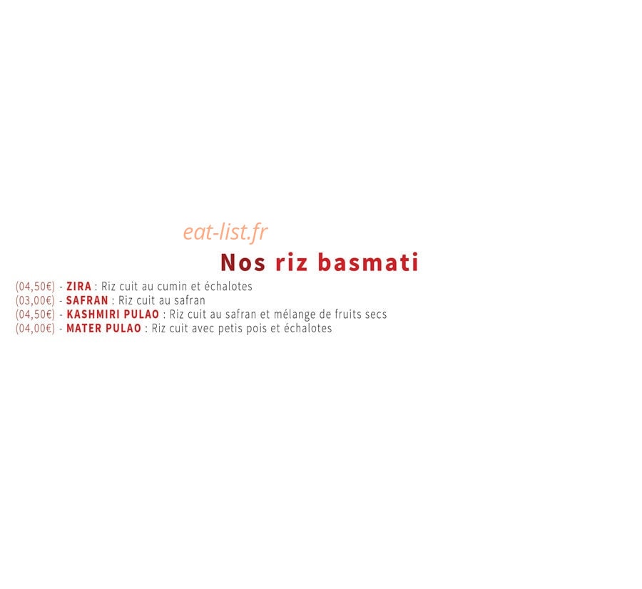 Namaste — carte page 7