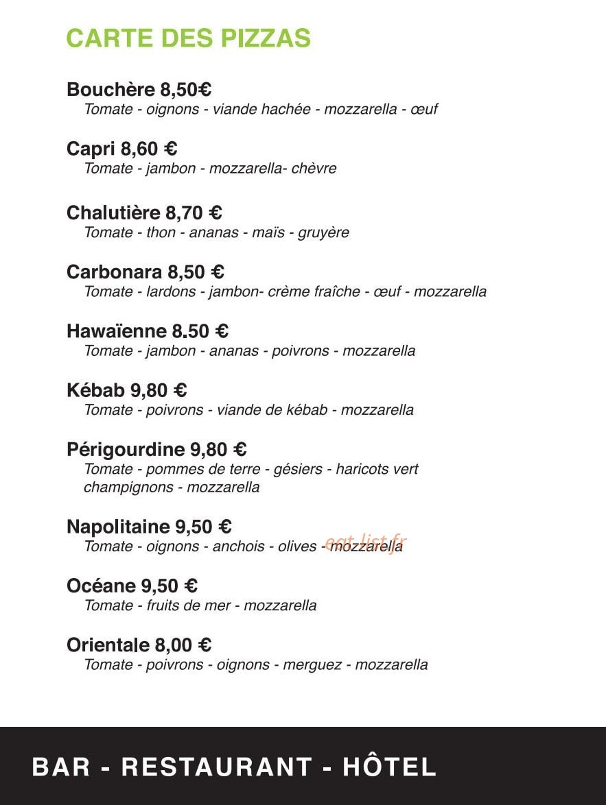 Au Bon Coin — carte page 1