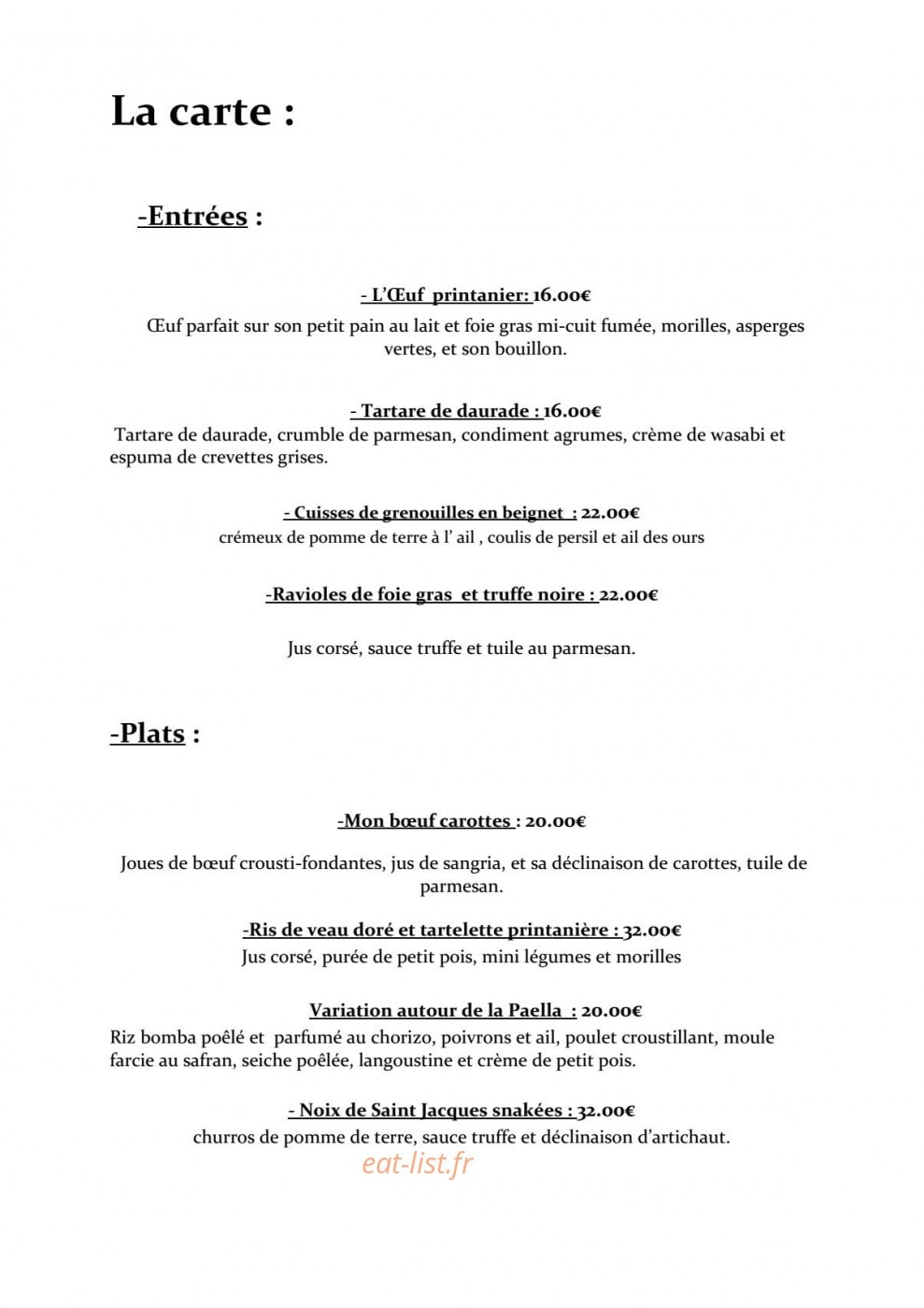 La Forêt — carte page 4