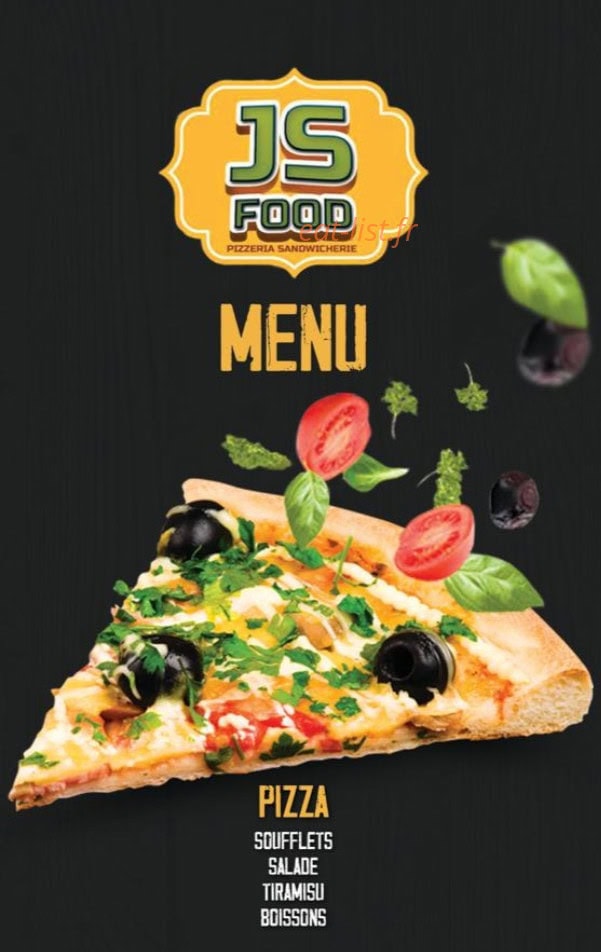 James food — carte page 1