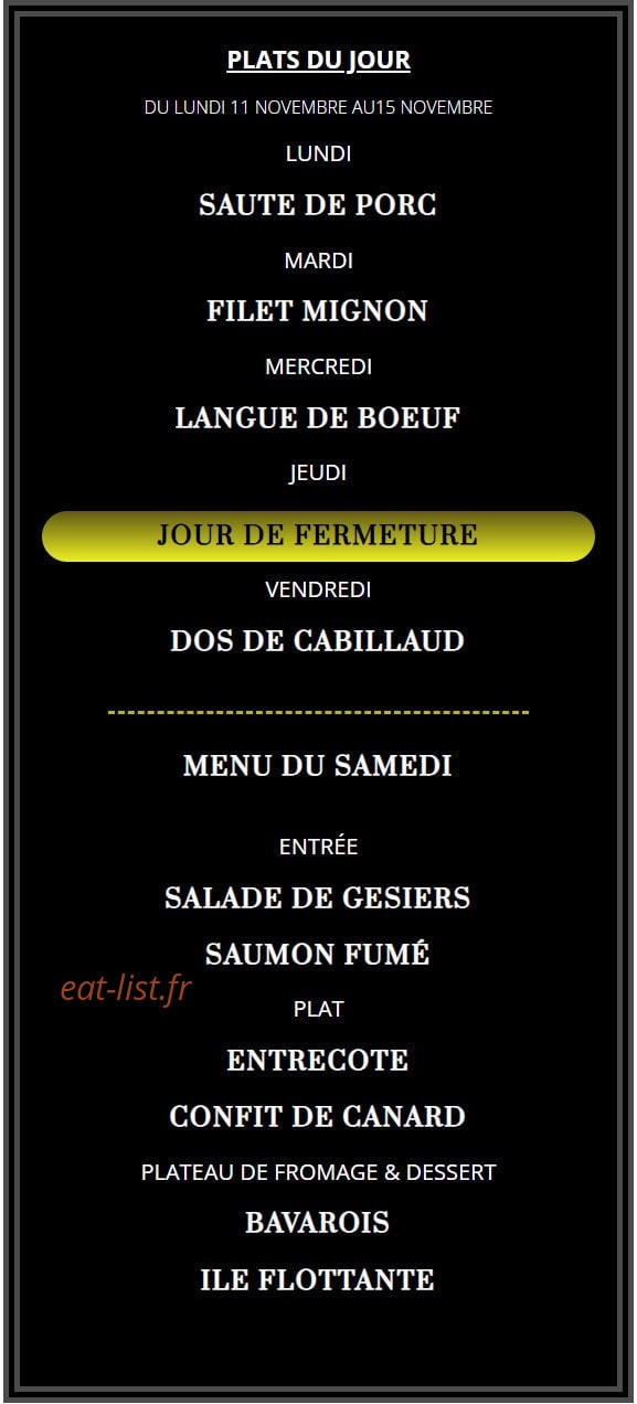 Le Point Du Jour — carte page 1