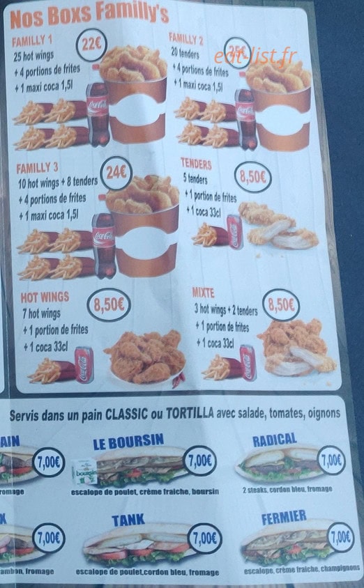 Allo Pizza — carte page 5
