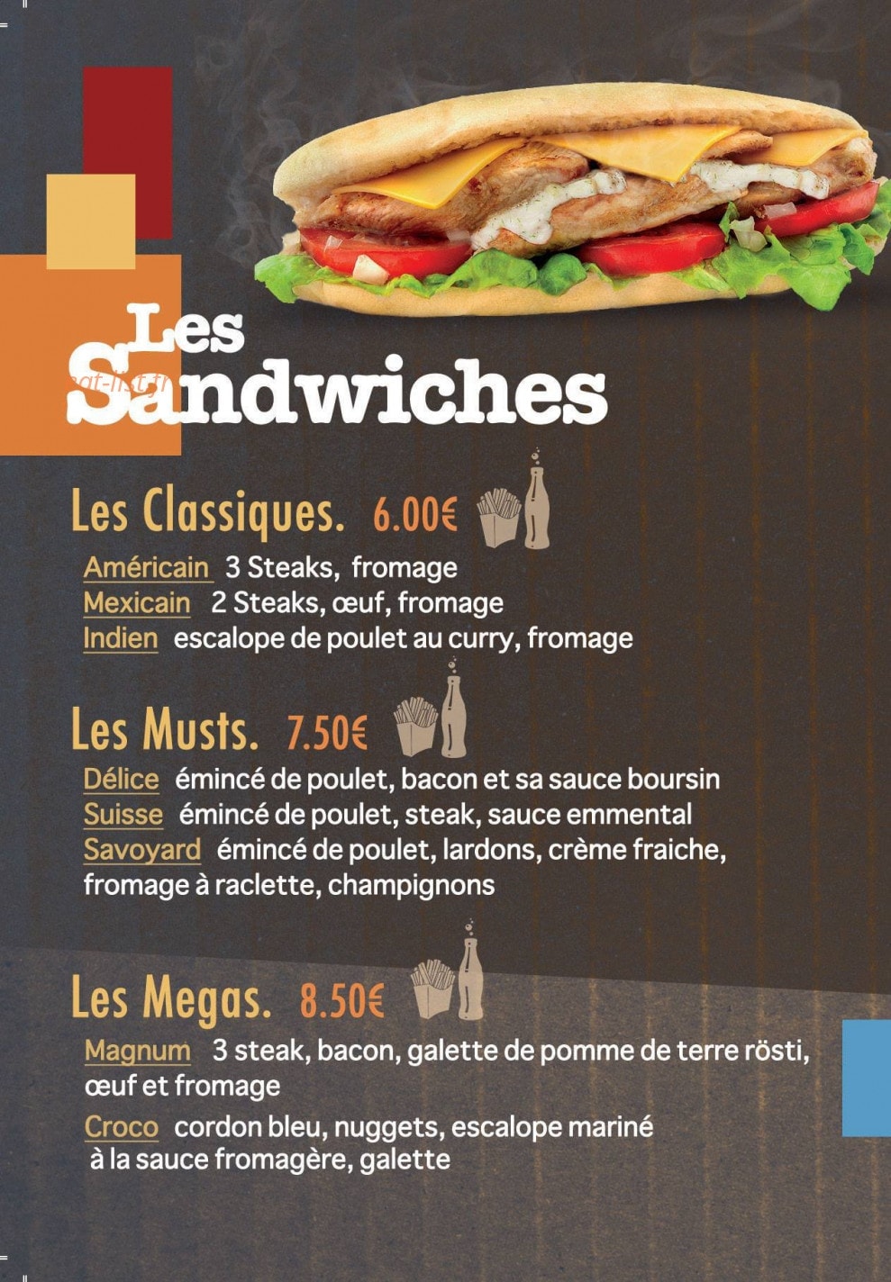 Ô Delices — carte page 2
