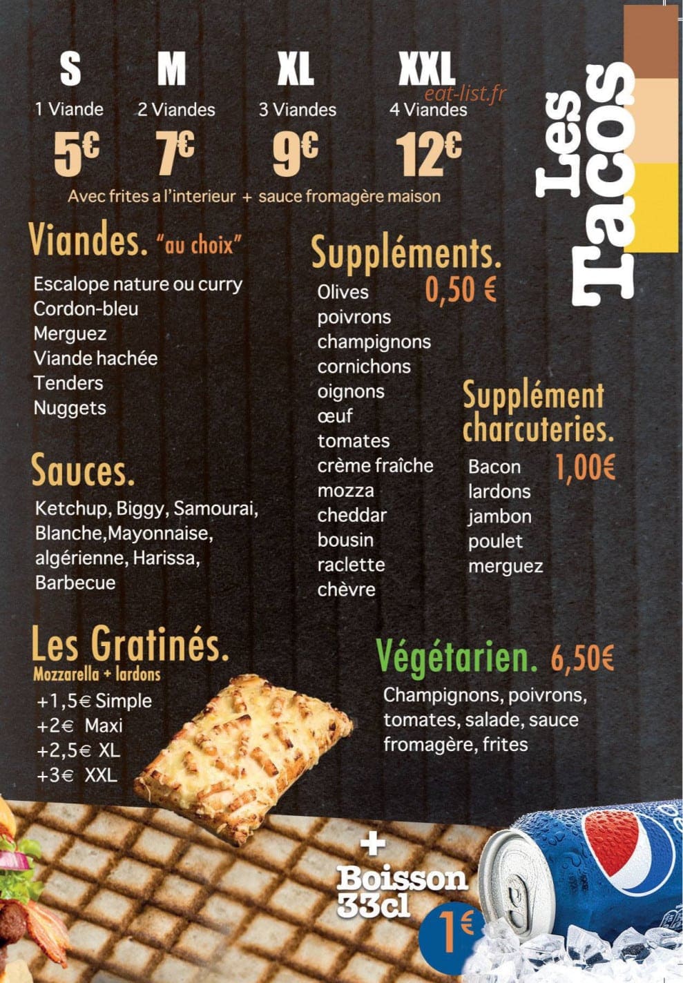 Ô Delices — carte page 4