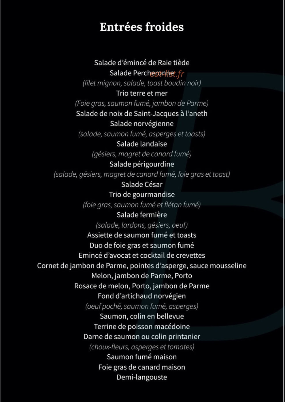 La Forge — carte page 2