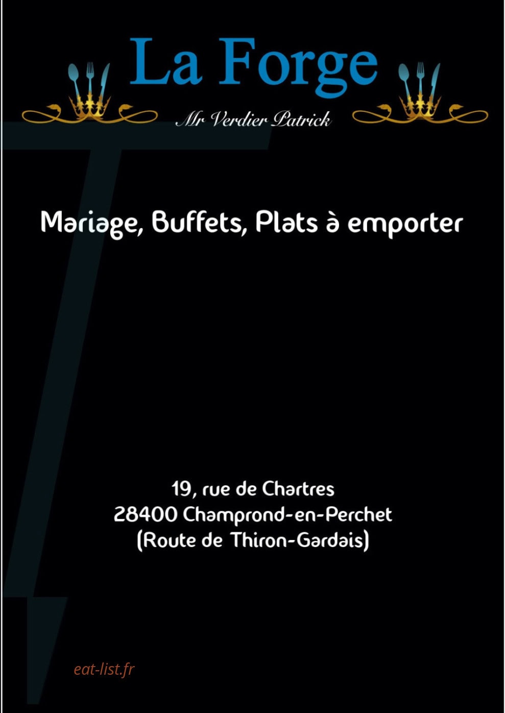 La Forge — carte page 1