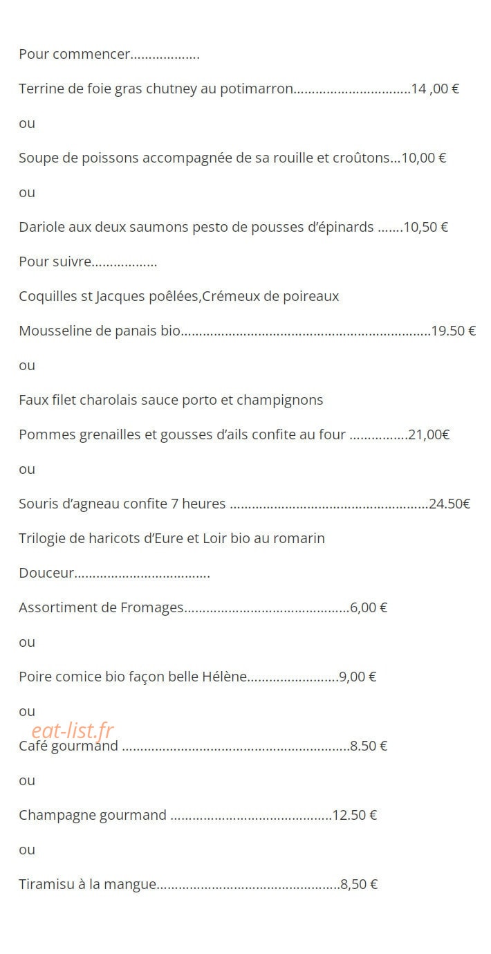cafe st pol — carte page 2