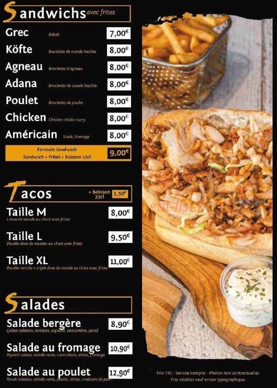Grill İstanbul — carte page 3