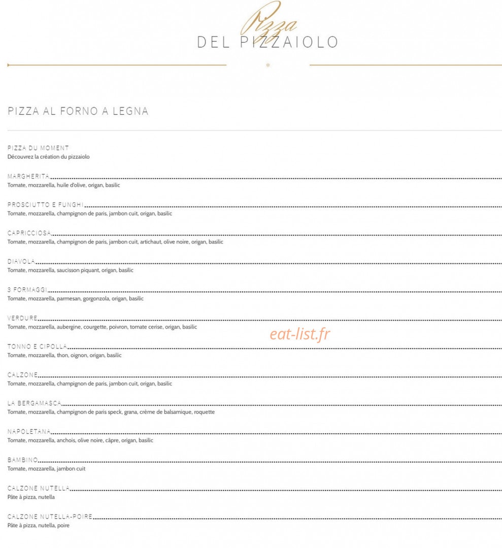 La Bergamasca — carte page 5