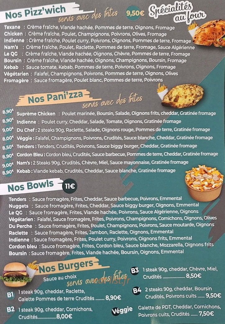 Le QG — carte page 3