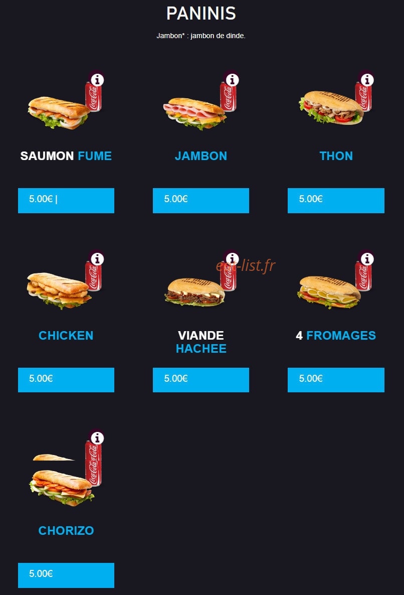 Pizza Andiamo — carte page 10
