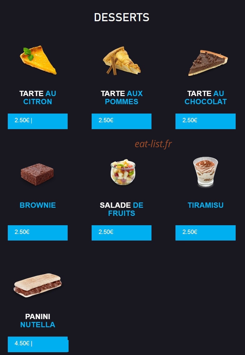 Pizza Andiamo — carte page 14
