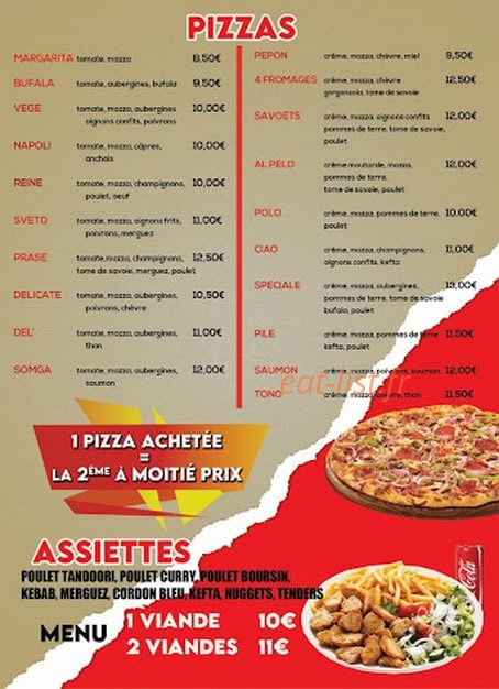 O'street food — carte page 2