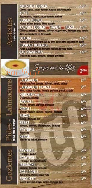 Restaurant Broch'et — carte page 2