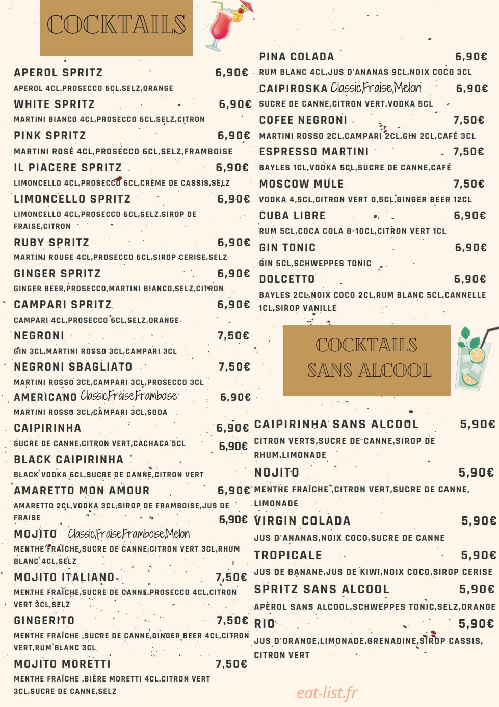 Il Piacere — carte page 5