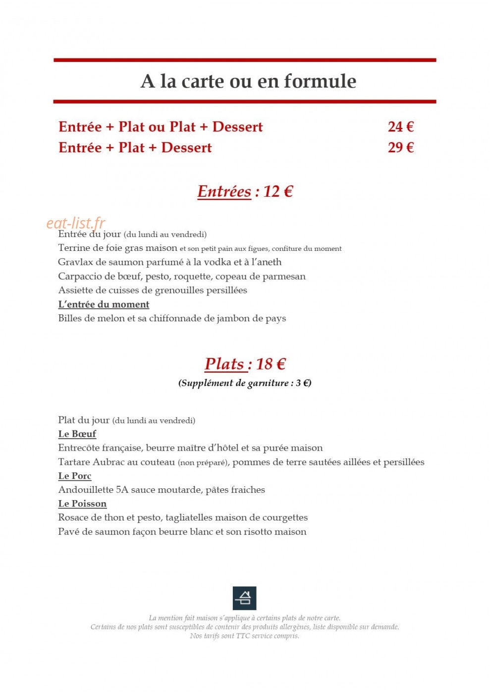 Le Francis — carte page 1