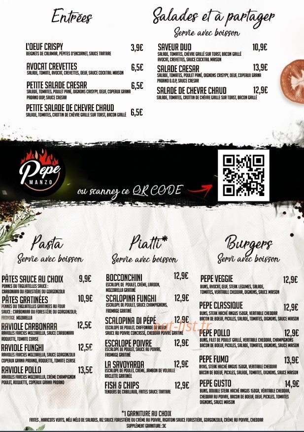 Pepe Manzo — carte page 2