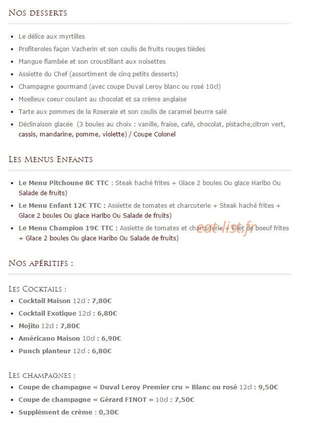 Le Bergerac — carte page 2