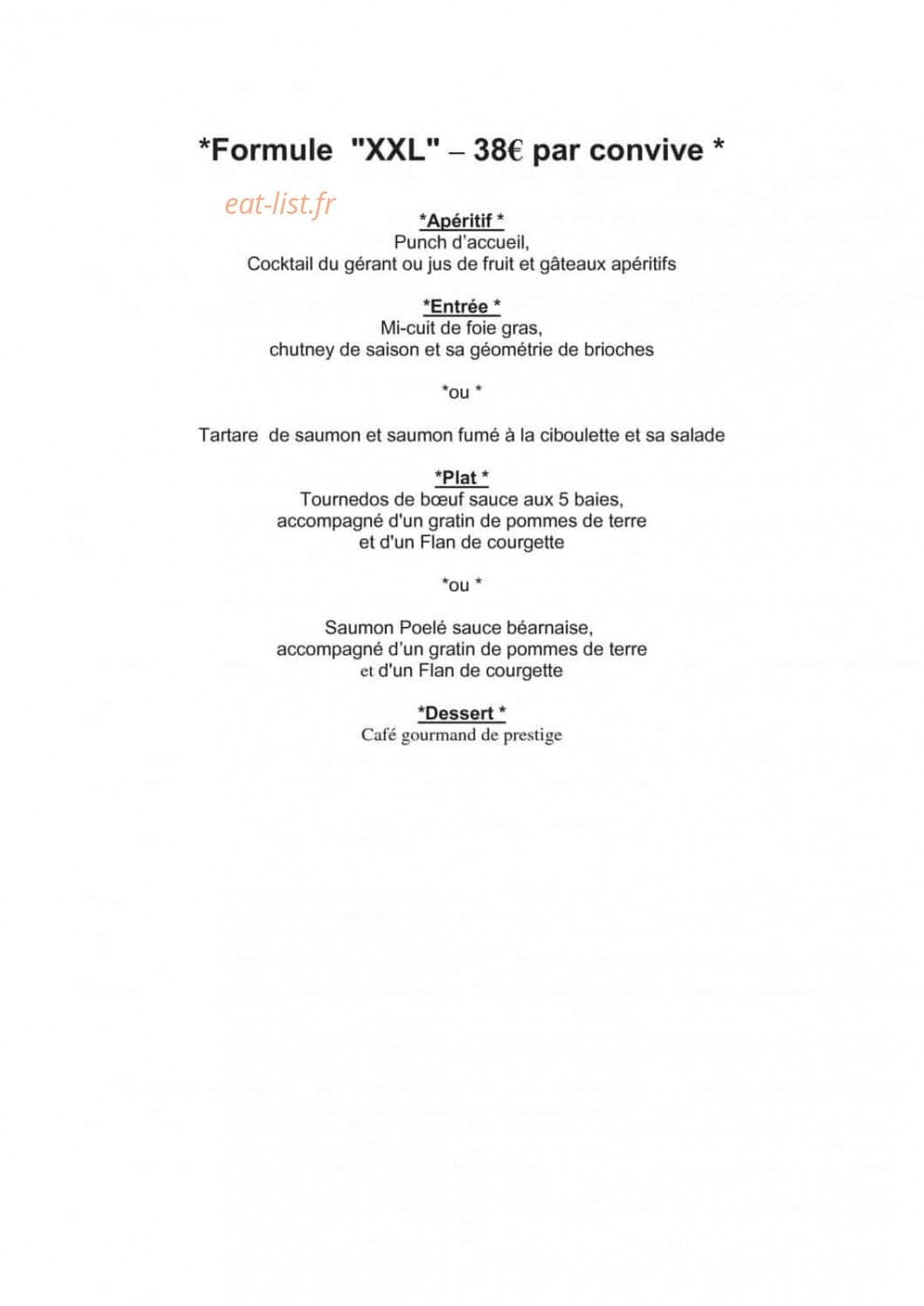 Le Before — carte page 2