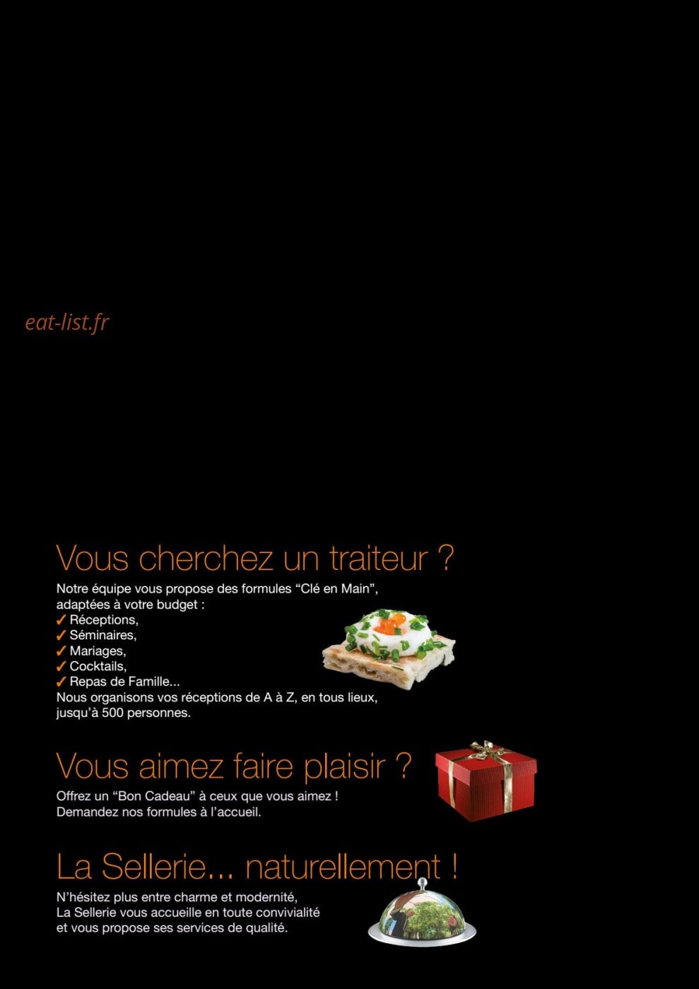 La sellerie — carte page 8