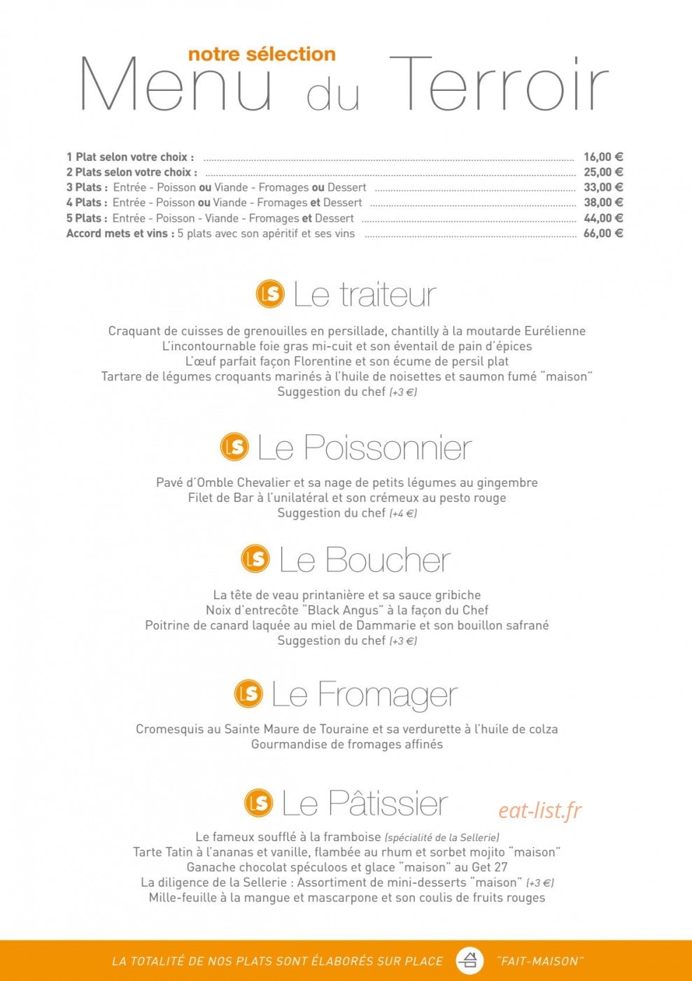 La sellerie — carte page 4