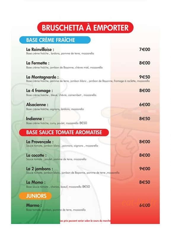 Pa'paella — carte page 2
