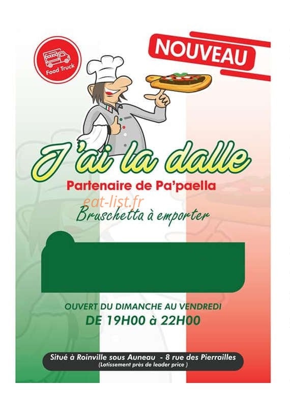Pa'paella — carte page 1