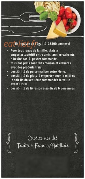 Caprice des iles — carte page 2