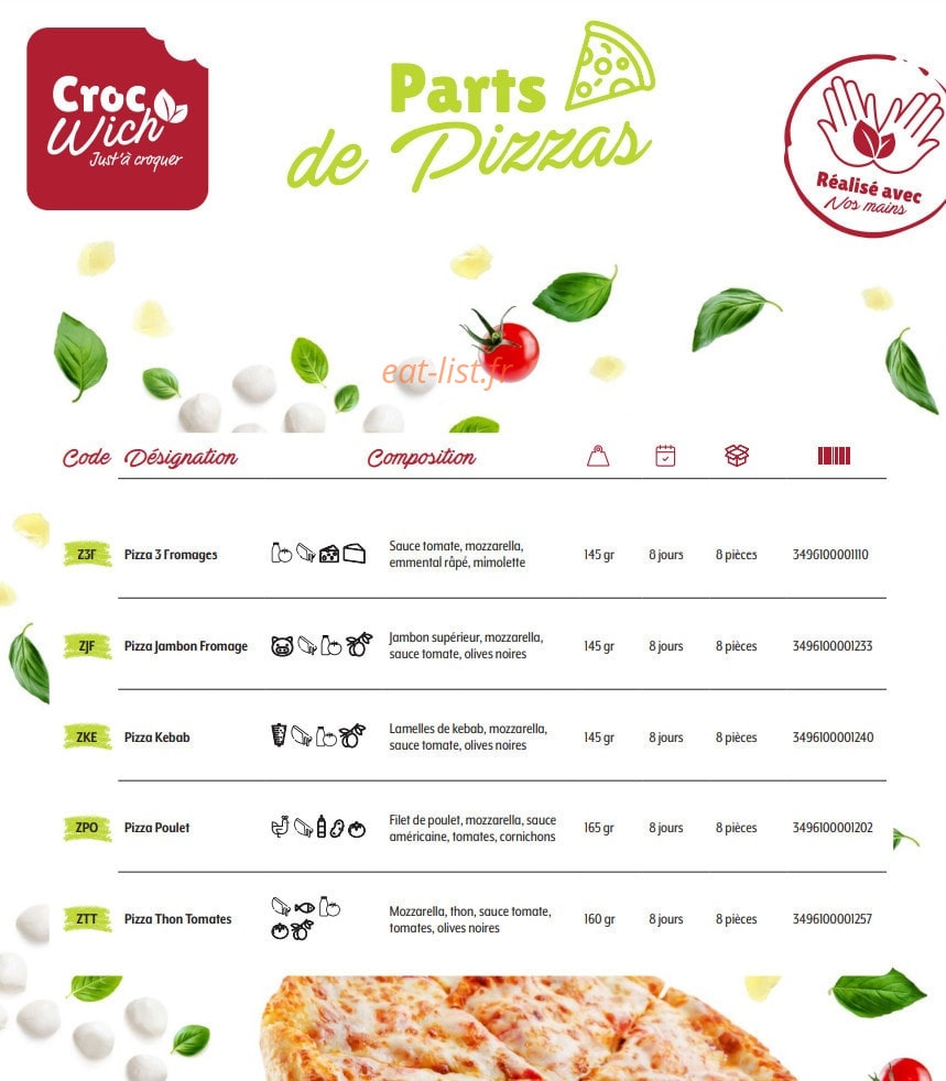 CrocWich — carte page 7