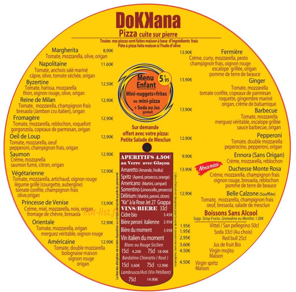 La Dokkana — carte page 1
