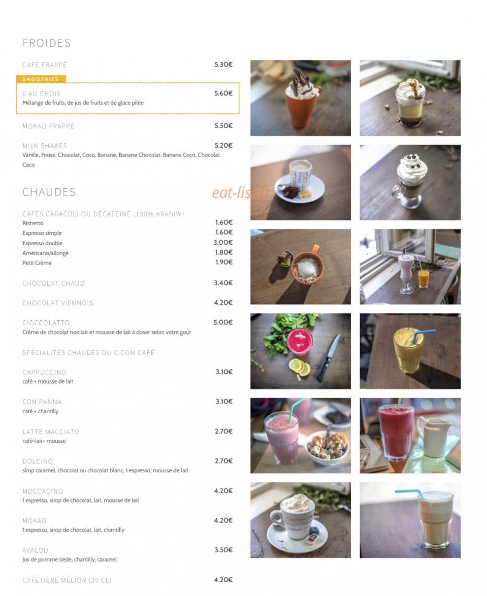 C.com — carte page 7