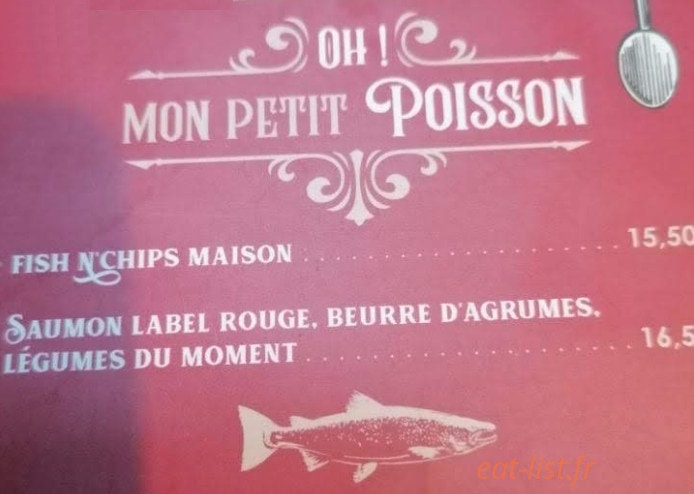 Chez Cocotte — carte page 2