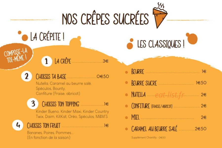 Crêp'ite — carte page 2